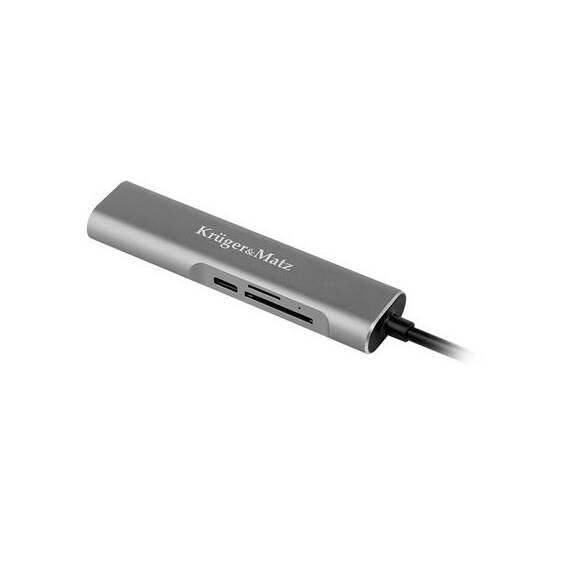 HUB USB TIP C HDMI/USB3.0/SD/MICROSD/TIP C - - Roveli