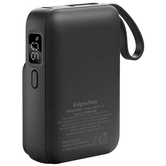 POWER BANK 10000 MAH MAG SAFE KRUGER&MATZ - 6- Roveli