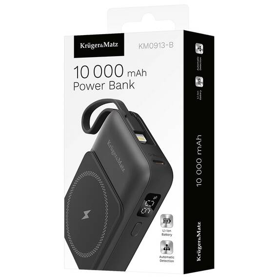 POWER BANK 10000 MAH MAG SAFE KRUGER&MATZ - 8- Roveli