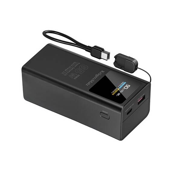 POWER BANK 20000 MAH LI-ION 65W QC PD KRUGER&MATZ - - Roveli