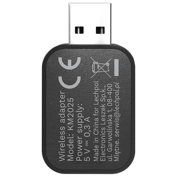 ADAPTOR WIRELESS ANDROID AUTO CAR PLAY KRUGER&MATZ - 5- Roveli