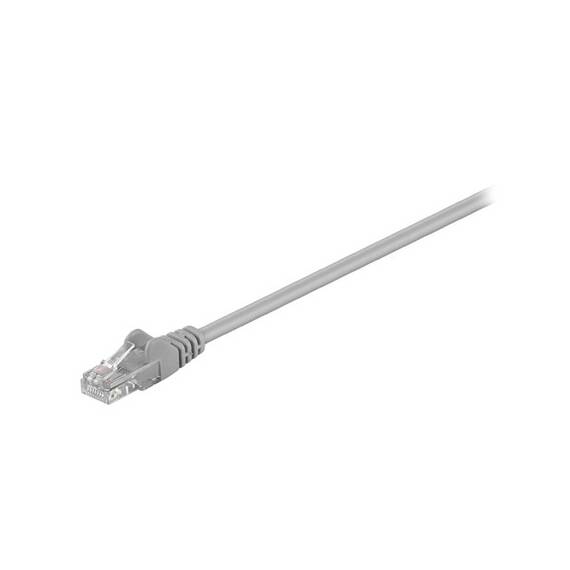 CABLU PATCHCORD UTP CAT5E 1.5M GRI EMTEX - - Roveli