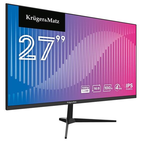 MONITOR 27 INCH 100HZ KRUGER&MATZ - 4- Roveli