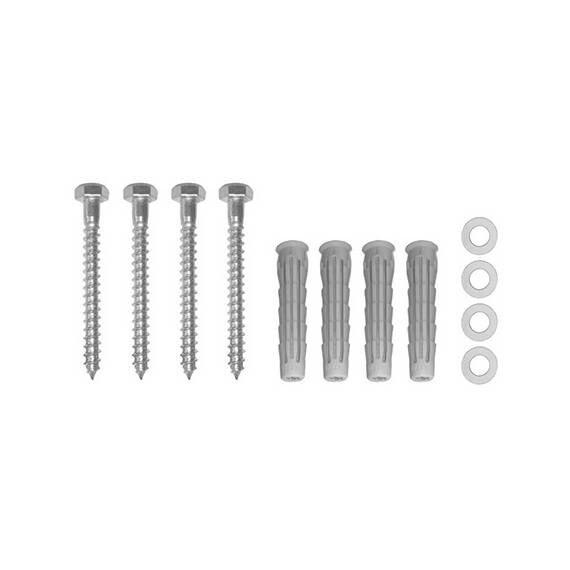 SET FIXARE RACKURI PE PERETE 14 X 70MM ELEMAT - - Roveli