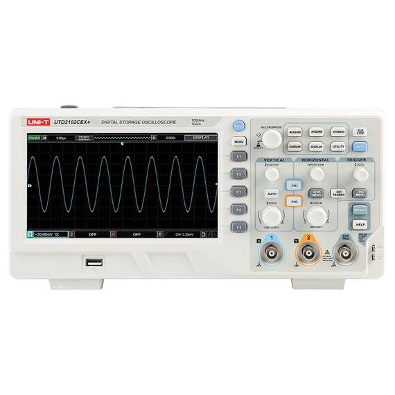 OSCILOSCOP 100MHZ 2 CANALE UTD2102CEX+ UNI-T - 2- Roveli