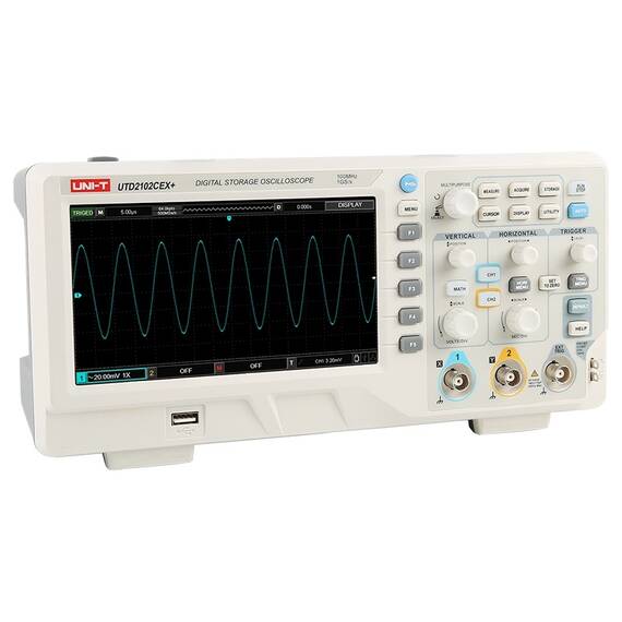 OSCILOSCOP 100MHZ 2 CANALE UTD2102CEX+ UNI-T - 3- Roveli