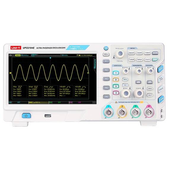 OSCILOSCOP DISPLAY ULTRA PHOSPHOR UPO2102 UNI-T - 2- Roveli