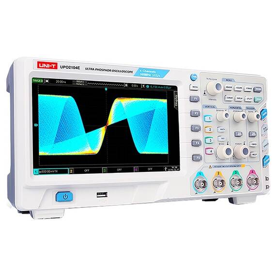 OSCILOSCOP DISPLAY ULTRA PHOSPHOR UPO2102 UNI-T - 3- Roveli