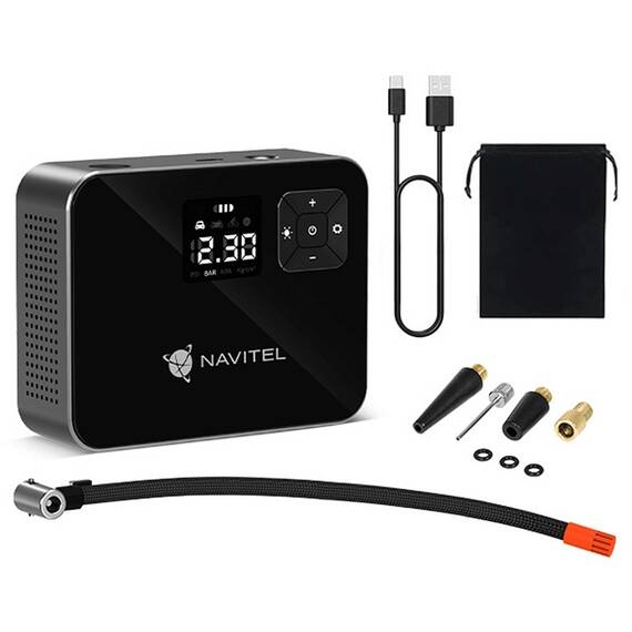COMPRESOR AUTO 16.8WH AIR15AL NAVITEL - 10- Roveli