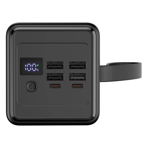 POWER BANK 60000MAH 65W PD USB-C PLATINET - 4- Roveli