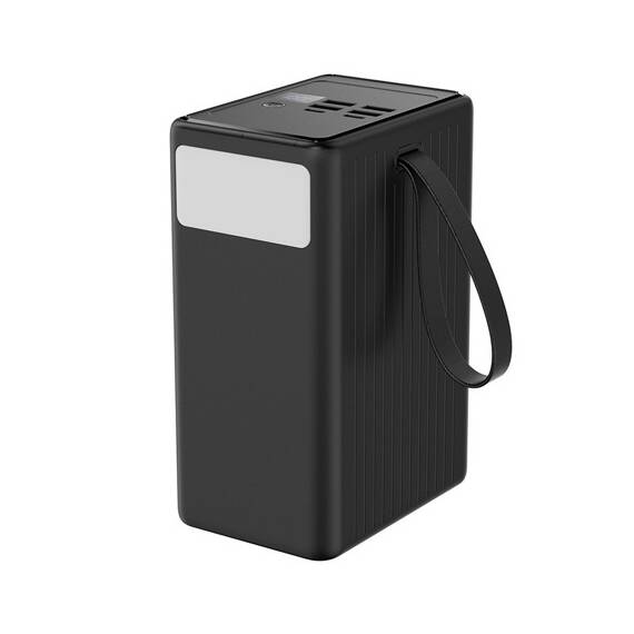 POWER BANK 80000MAH 65W PD USB-C PLATINET - - Roveli