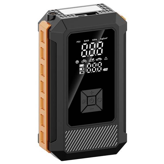 POWER BANK CAR JUMP STARTER COMPRESOR PLATINET - 2- Roveli