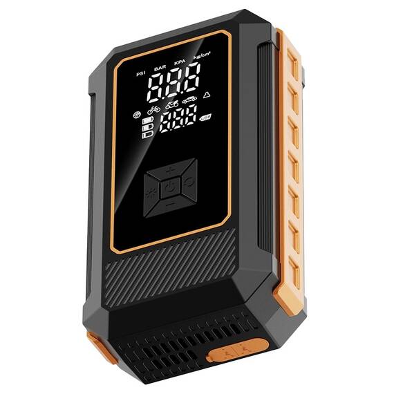POWER BANK CAR JUMP STARTER COMPRESOR PLATINET - 3- Roveli