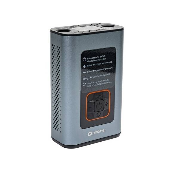 COMPRESOR AUTO ACUMULATOR 4000MAH 10 BAR PLATINET - - Roveli