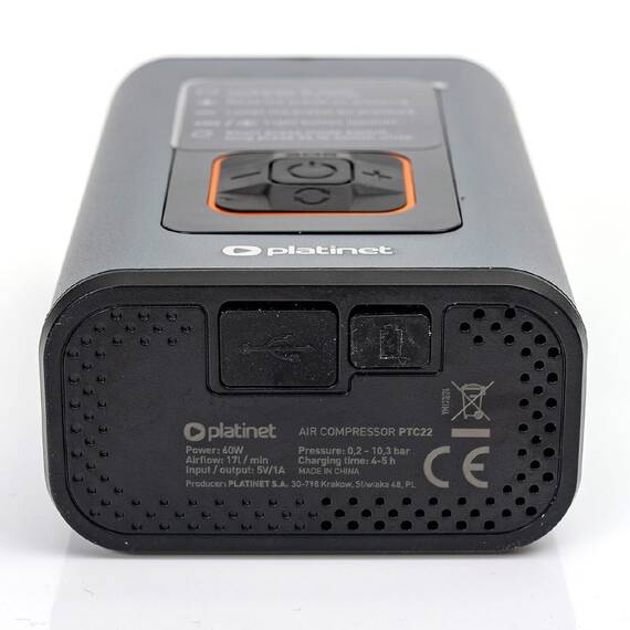 COMPRESOR AUTO ACUMULATOR 4000MAH 10 BAR PLATINET - 5- Roveli