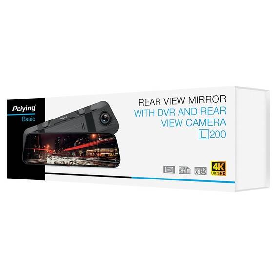 DVR AUTO SI CAMERA OGLINDA L200 4K PEIYING BASIC - 9- Roveli