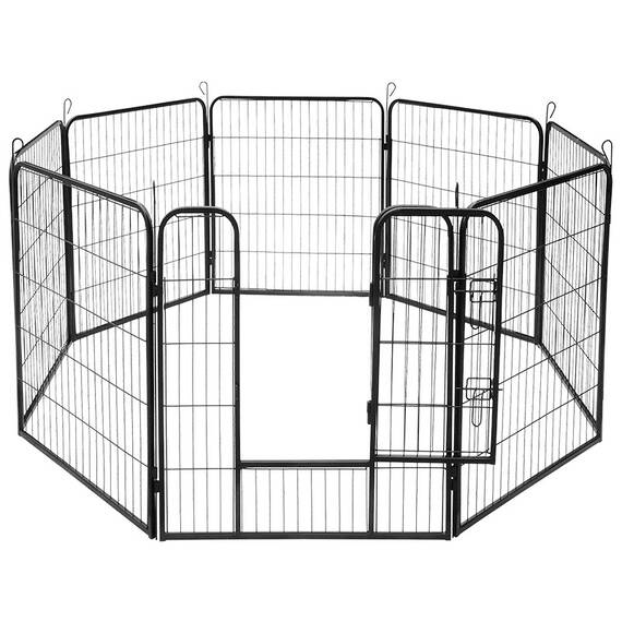 TARC MODULAR PENTRU CAINI 8 PANOURI 80X100 CM REBEL ANI - 3- Roveli