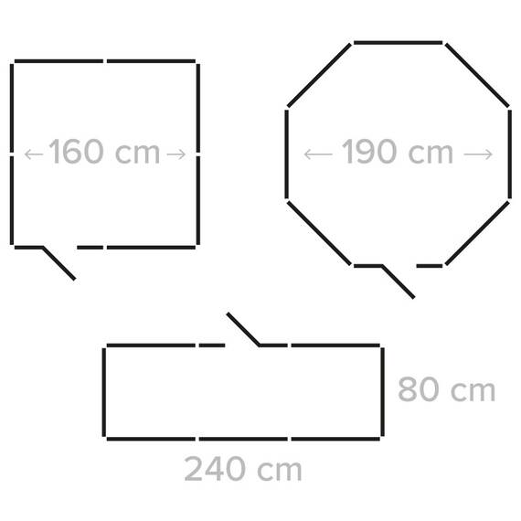 TARC MODULAR PENTRU CAINI 8 PANOURI 80X100 CM REBEL ANI - 9- Roveli