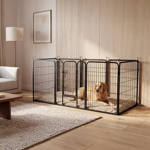 TARC MODULAR PENTRU CAINI 8 PANOURI 80X100 CM REBEL ANI - 10- Roveli