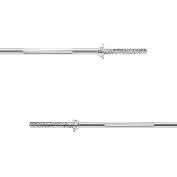 BARA BARBELL 120CM 5.5KG MAX 170KG REBEL ACTIVE - 4- Roveli