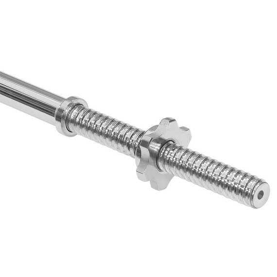 BARA BARBELL 120CM 5.5KG MAX 170KG REBEL ACTIVE - 5- Roveli