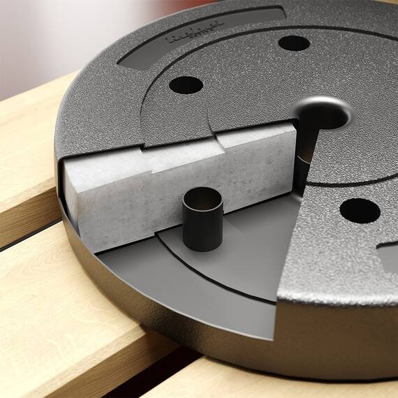 DISC GREUTATE COMPOZIT SET 2 X 10 KG REBEL ACTIVE - 6- Roveli