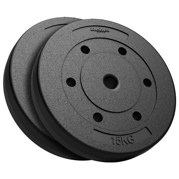 DISC GREUTATE COMPOZIT SET 2 X 15 KG REBEL ACTIVE - 2- Roveli