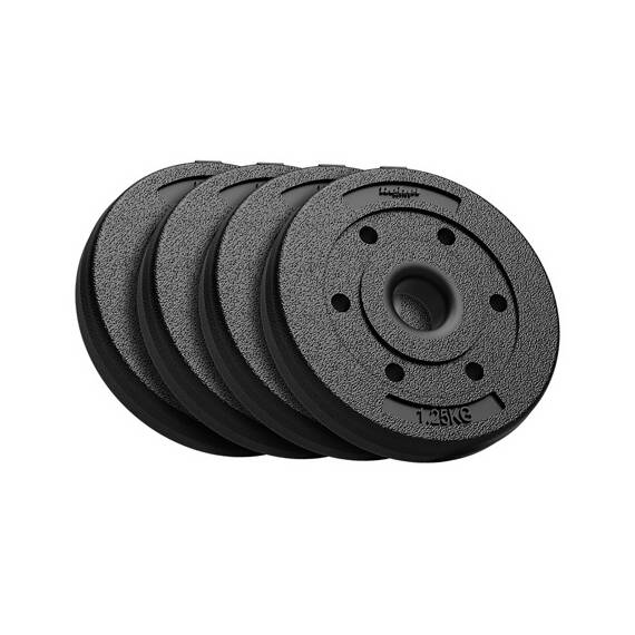 DISC GREUTATE COMPOZIT SET 4 X 1.25 KG REBEL ACTIVE - - Roveli