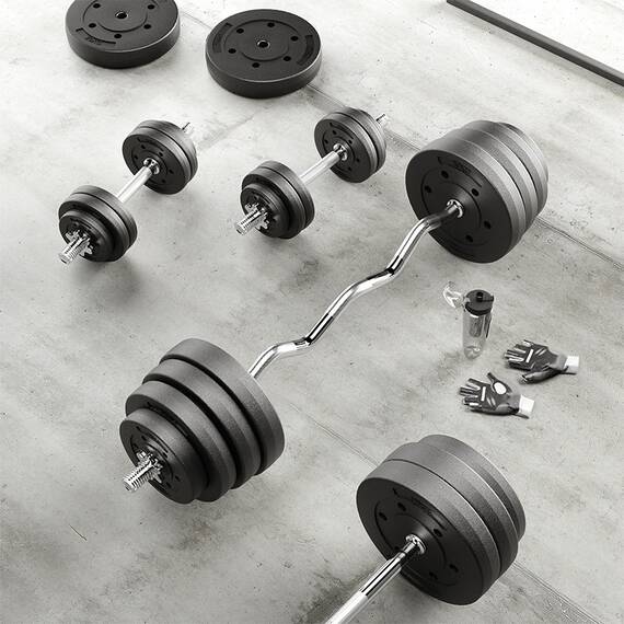 DISC GREUTATE COMPOZIT SET 4 X 1.25 KG REBEL ACTIVE - 4- Roveli
