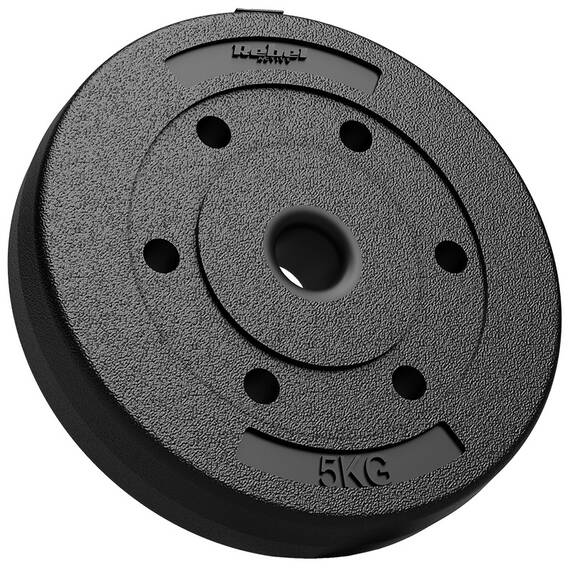 DISC GREUTATE COMPOZIT SET 4 X 5 KG REBEL ACTIVE - 3- Roveli