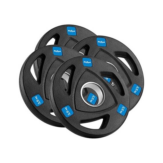 DISC GREUTATE FONTA CAUCIUCATA SET 4 X 2.5 KG REBEL ACT - - Roveli