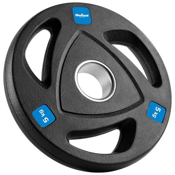 DISC GREUTATE FONTA CAUCIUCATA SET 4 X 5 KG REBEL ACTIV - 3- Roveli