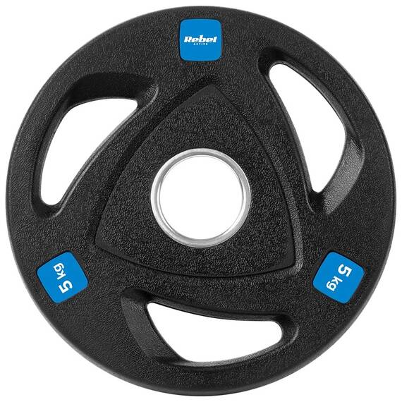 DISC GREUTATE FONTA CAUCIUCATA SET 4 X 5 KG REBEL ACTIV - 4- Roveli