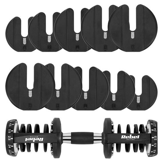 GANTERA DIN FONTA REGLABILA AUTOMATA 24 KG REBEL ACTIVE - 6- Roveli