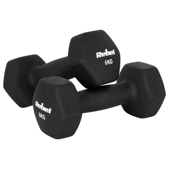 GANTERA FONTA INVELIS NEOPREN HEX 2 X 6KG REBEL ACTIVE - 3- Roveli