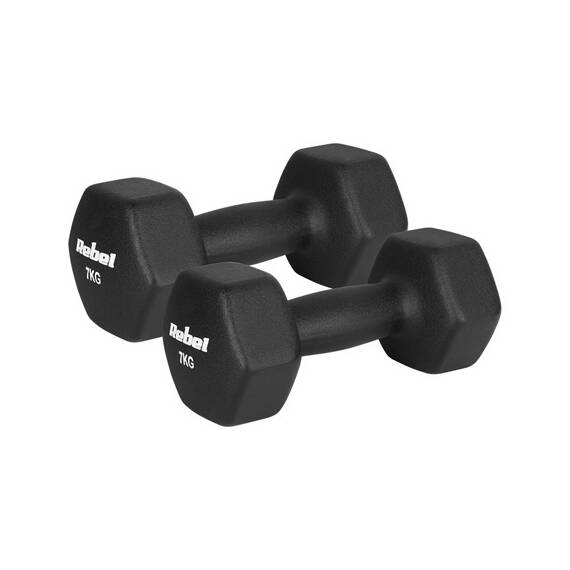 GANTERA FONTA INVELIS NEOPREN HEX 2 X 7KG REBEL ACTIVE - - Roveli