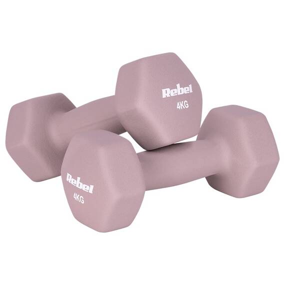GANTERA FONTA INVELIS NEOPREN HEX SET 10 BUC 30KG REBEL - 6- Roveli