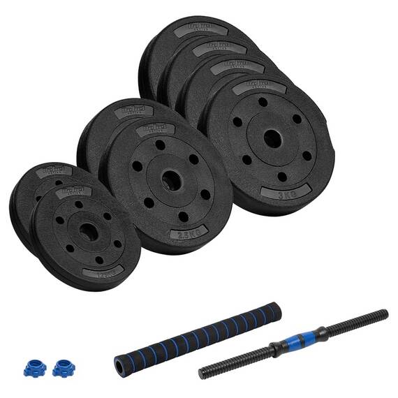 GANTERE REGLABILE CU CONECTOR 20 KG REBEL ACTIVE - 3- Roveli