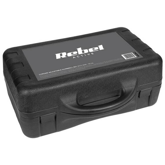 GANTERE REGLABILE CU VALIZA TOTAL 30KG REBEL ACTIVE - 7- Roveli