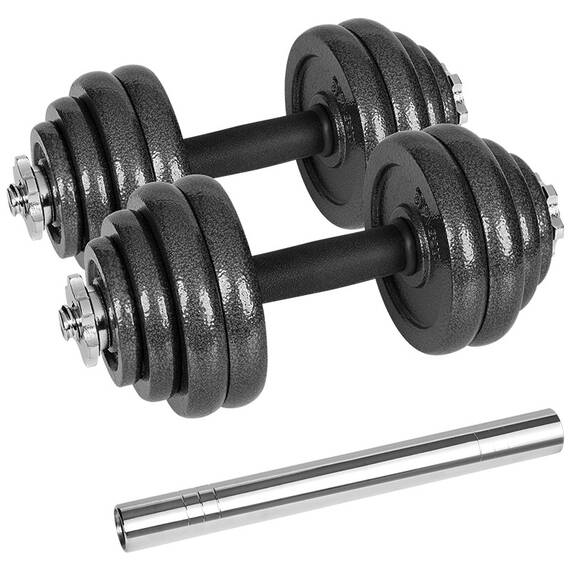 GANTERE REGLABILE CU VALIZA TOTAL 30KG REBEL ACTIVE - 2- Roveli