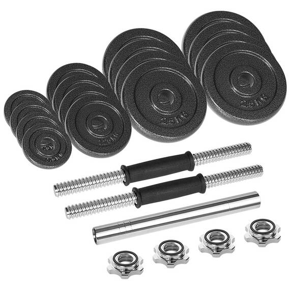 GANTERE REGLABILE CU VALIZA TOTAL 30KG REBEL ACTIVE - 3- Roveli
