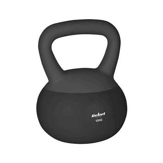 KETTLEBELL VINIL 10 KG REBEL ACTIVE - - Roveli