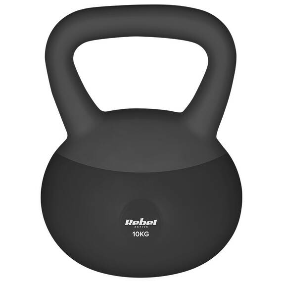 KETTLEBELL VINIL 10 KG REBEL ACTIVE - 3- Roveli