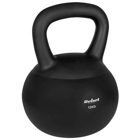 KETTLEBELL VINIL 12 KG REBEL ACTIVE - 2- Roveli