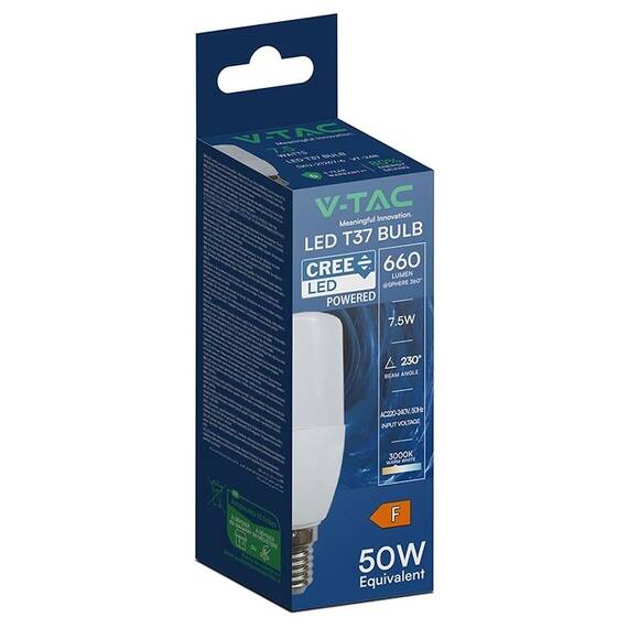 BEC LED T37 E14 7.5W 3000K ALB CALD CIP CREE - 3- Roveli