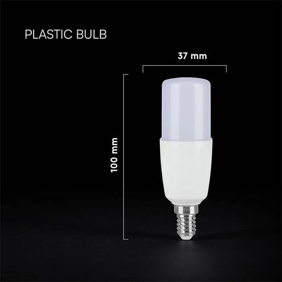 BEC LED T37 E14 7.5W 6500K ALB RECE CIP CREE - 4- Roveli