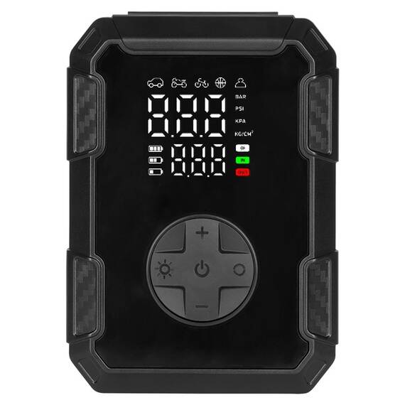 COMPRESOR PORTABIL 4000MAH REBEL - 4- Roveli