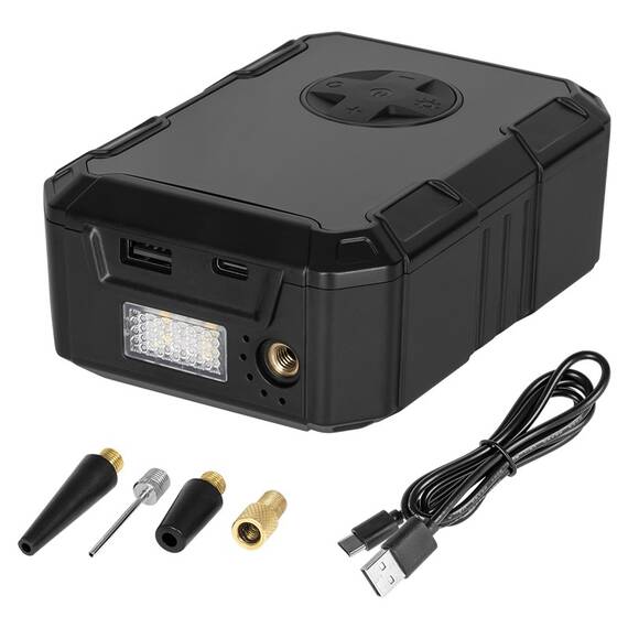 COMPRESOR PORTABIL 4000MAH REBEL - 6- Roveli
