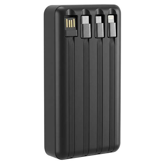 POWER BANK CU INCARCARE SOLARA 20000MAH - NEGRU - 2- Roveli