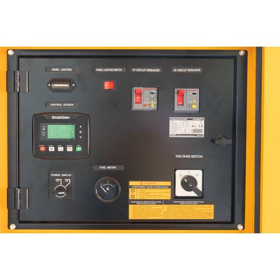 Stager YDY12S-S3 Generator insonorizat dual 12kVA, 16A, 1500rpm, trifazat, diesel - - Roveli